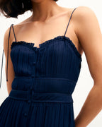Long Strap Rafaella Dress - Navy - Women