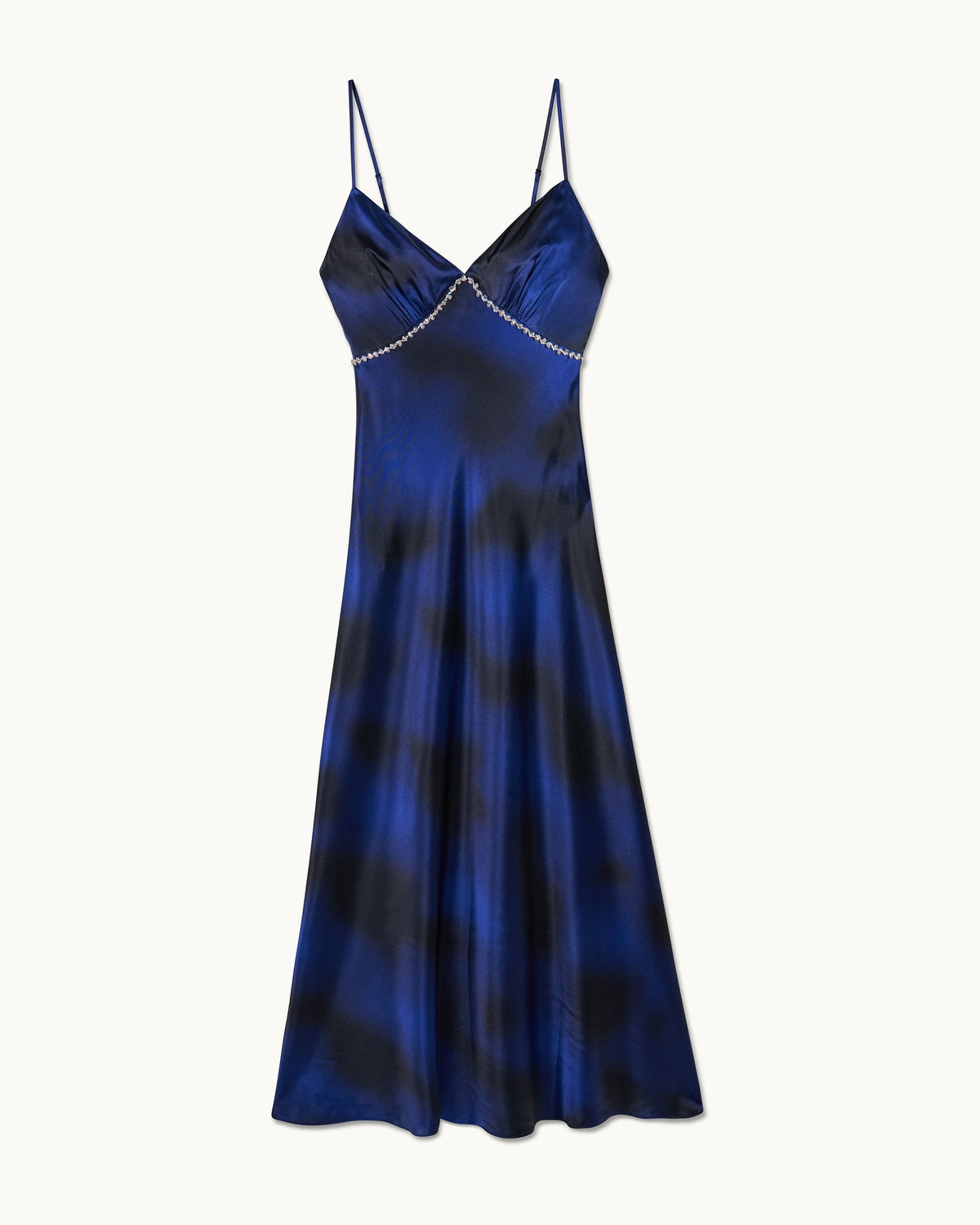 Robe Longue Bretelles Esmée - Blurry Night - Femme