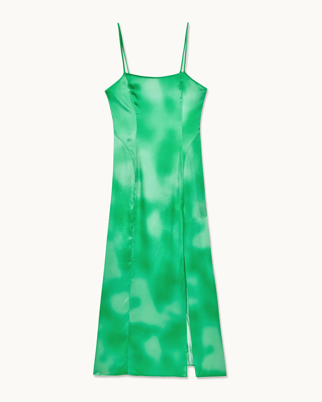 Abito Lungo con Spalline Noah - Fuzzy Green - Donna