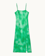 Abito Lungo con Spalline Noah - Fuzzy Green - Donna