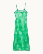 Abito Lungo con Spalline Noah - Fuzzy Green - Donna