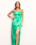 Abito Lungo con Spalline Noah - Fuzzy Green - Donna