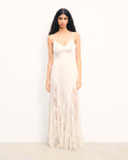 Long Strap Vittoria Dress - Ecru - Women