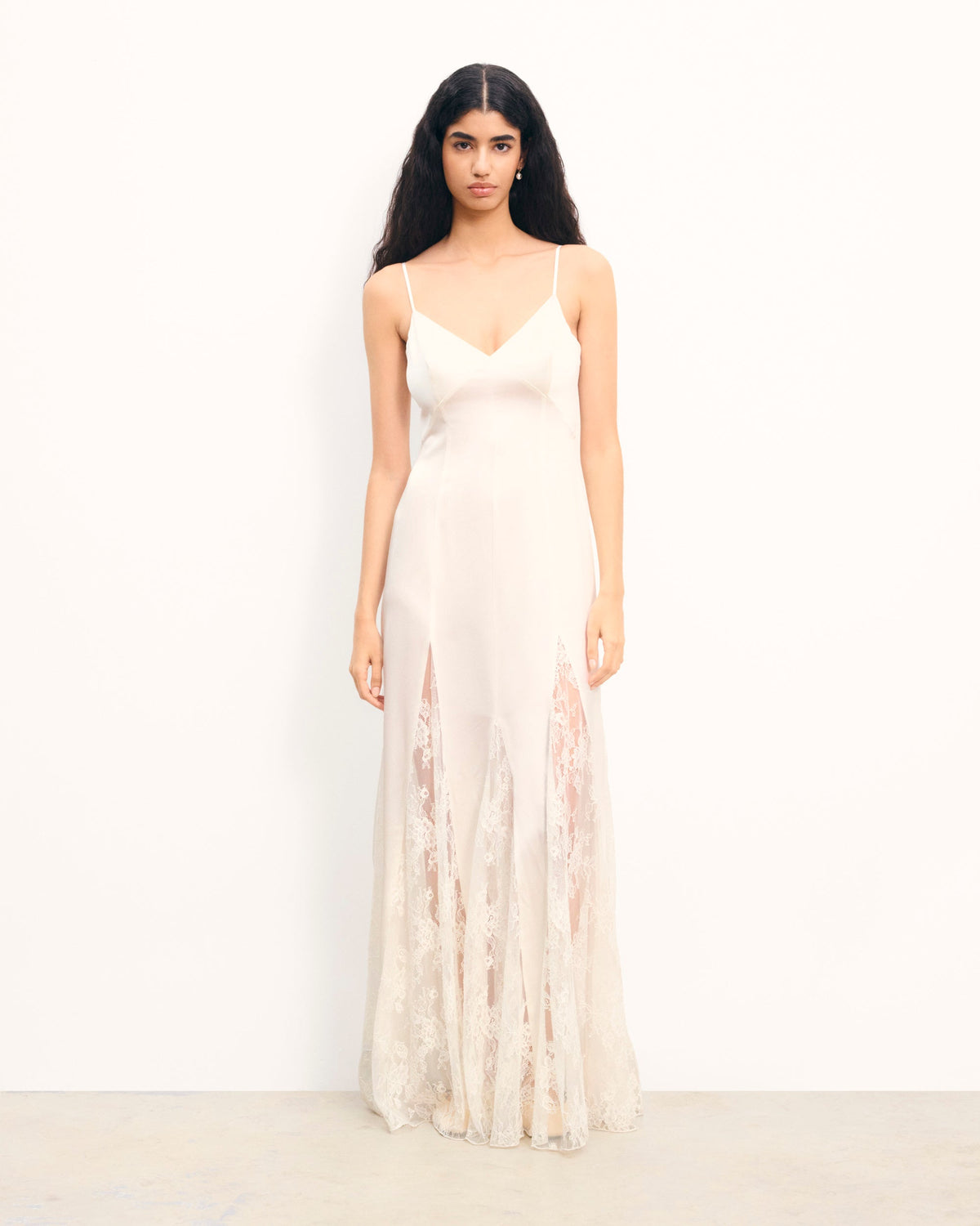 Long Strap Vittoria Dress - Ecru - Women