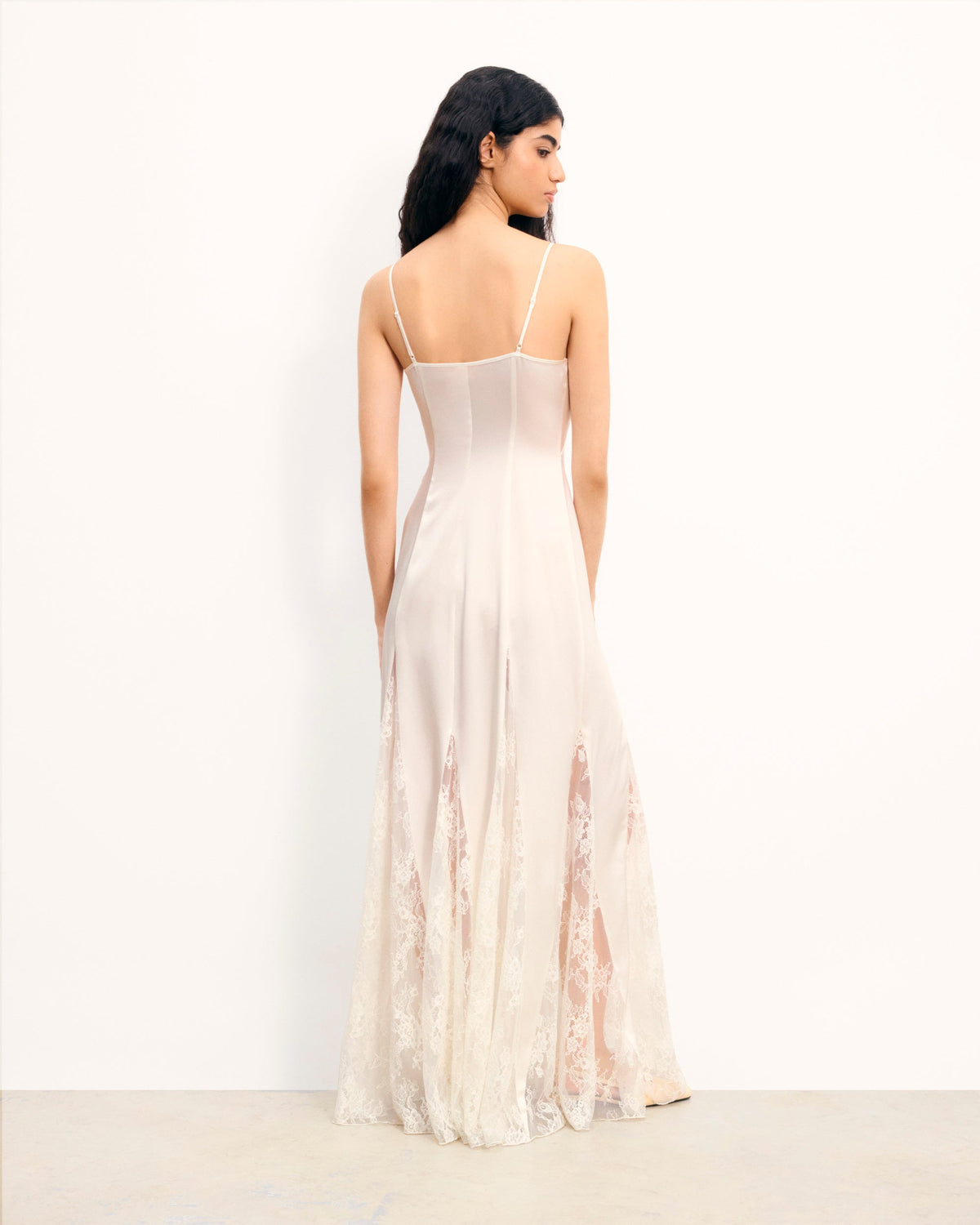 Long Strap Vittoria Dress - Ecru - Women