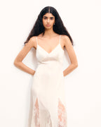 Long Strap Vittoria Dress - Ecru - Women