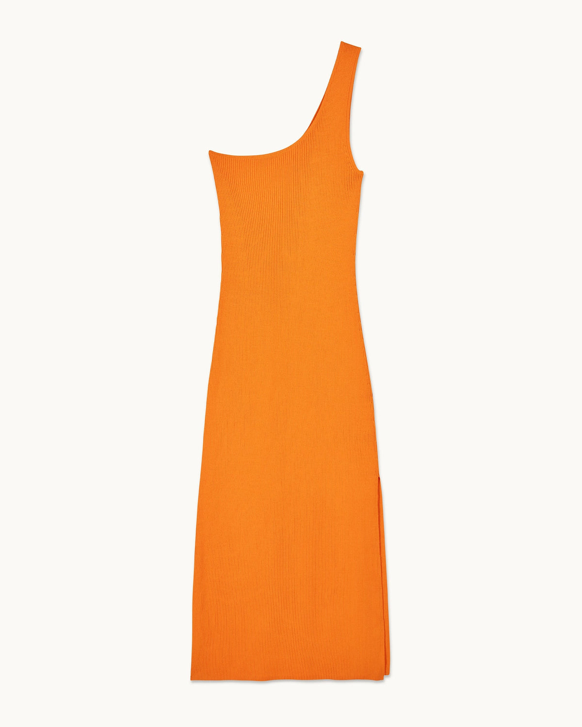 Abito Lungo Asimmetrico - Spicy Orange - Donna