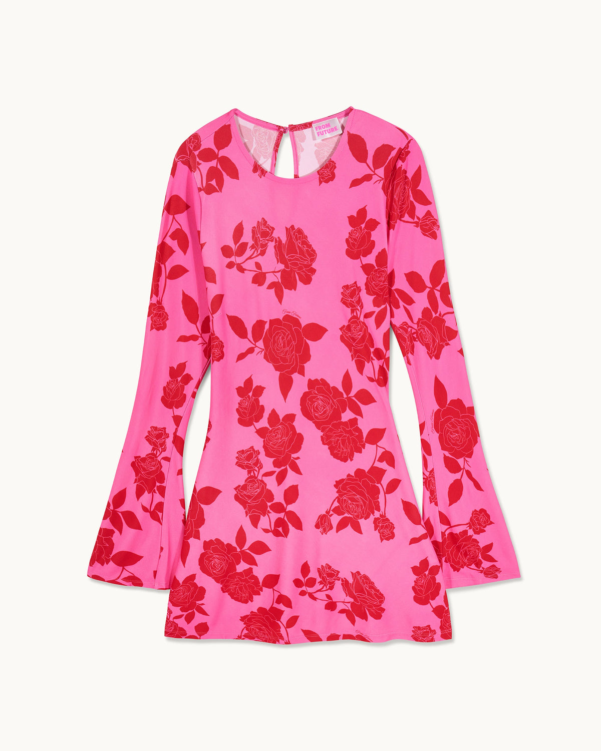 Abito Corto Maniche Lunghe Naïm - Spring Flowers - Donna