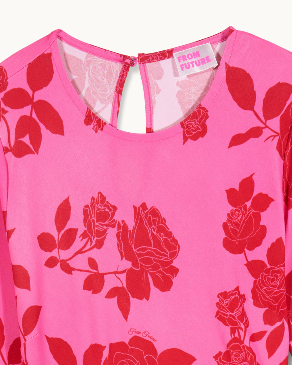 Abito Corto Maniche Lunghe Naïm - Spring Flowers - Donna