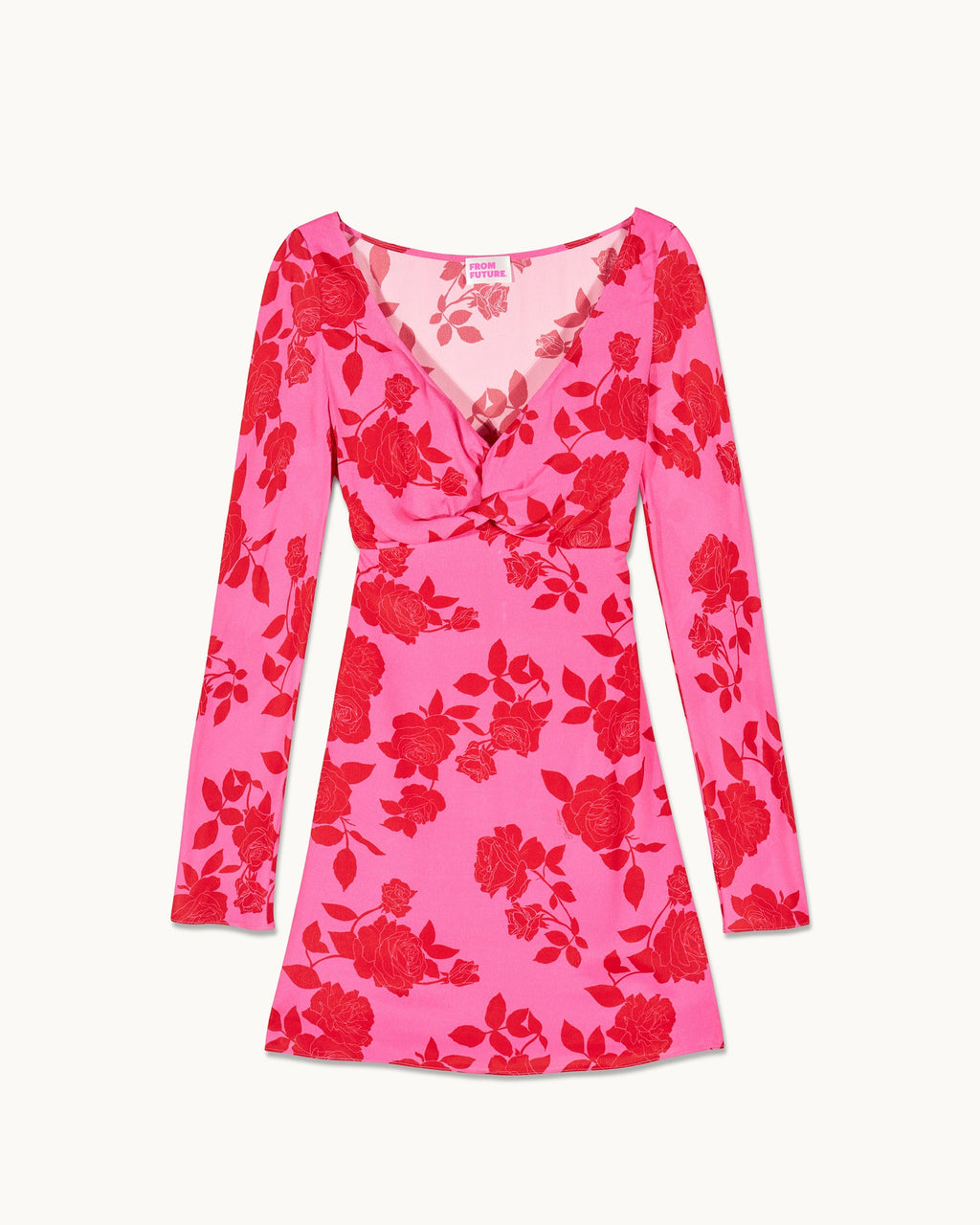 Mara Long Long-Sleeved Dress - Summer Flowers - Women