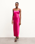 Batya Strappy Maxi Dress - Tropical Raspbe - Women