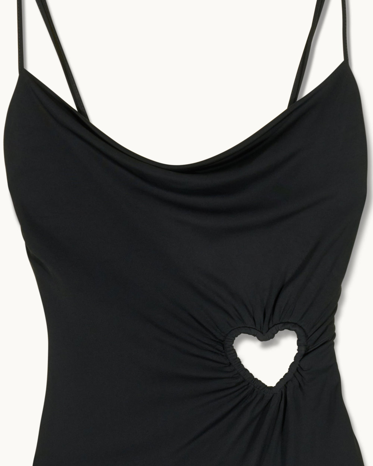 Vestido Largo de Tirantes Robbie - Negro - Mujer