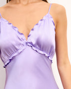 Lucie Long Strappy Dress - Lilac - Women