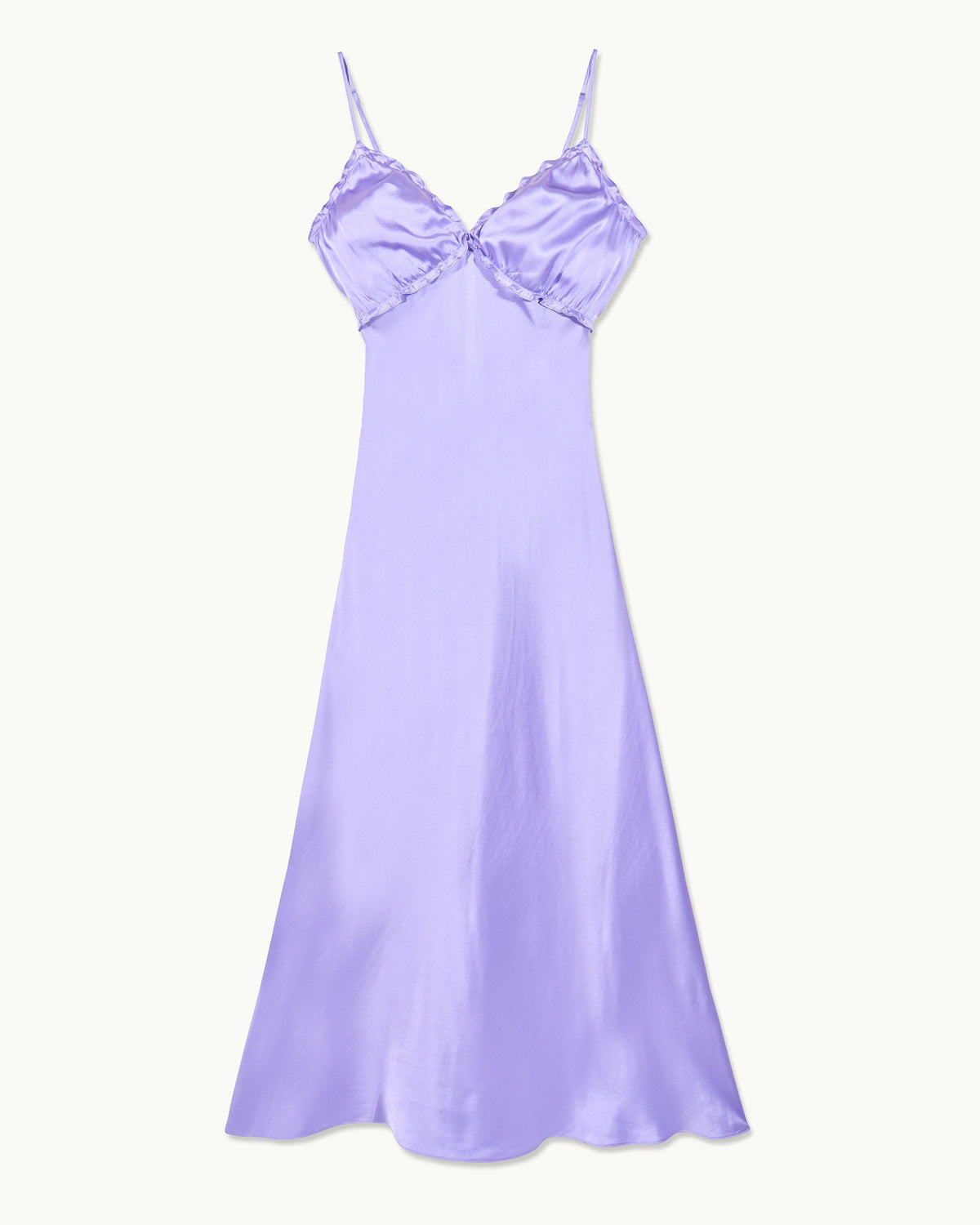 Lucie Long Strappy Dress - Lilac - Women