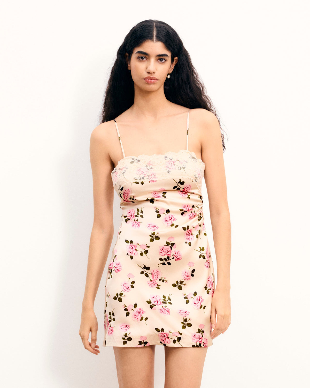 Vestido largo de tirantes Romy - Garden Romance - Mujer