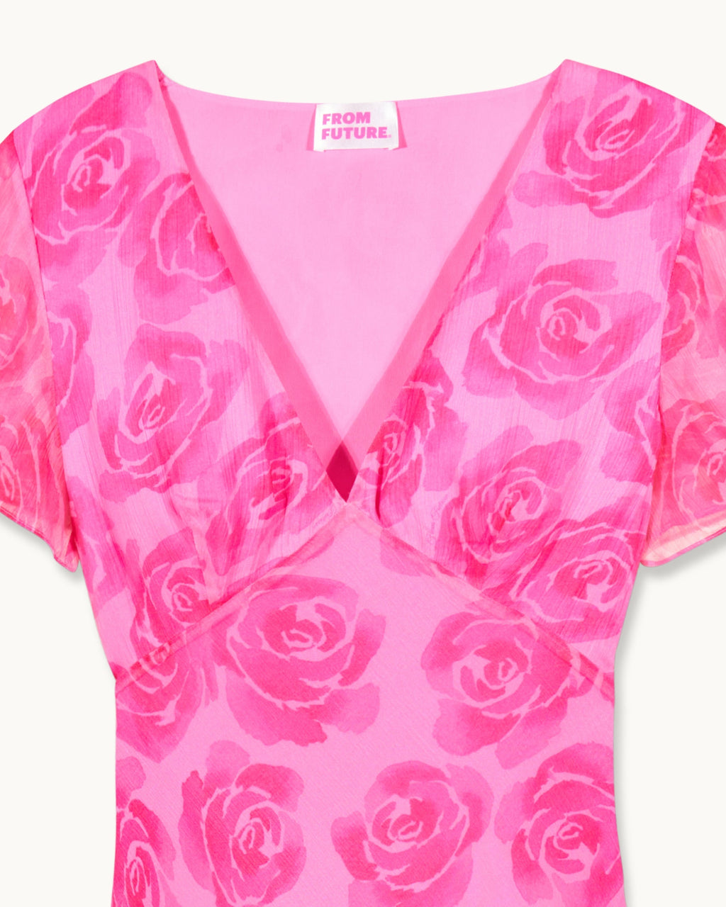 Abito Lungo Maniche Corte Michaela - Candy Flowers - Donna
