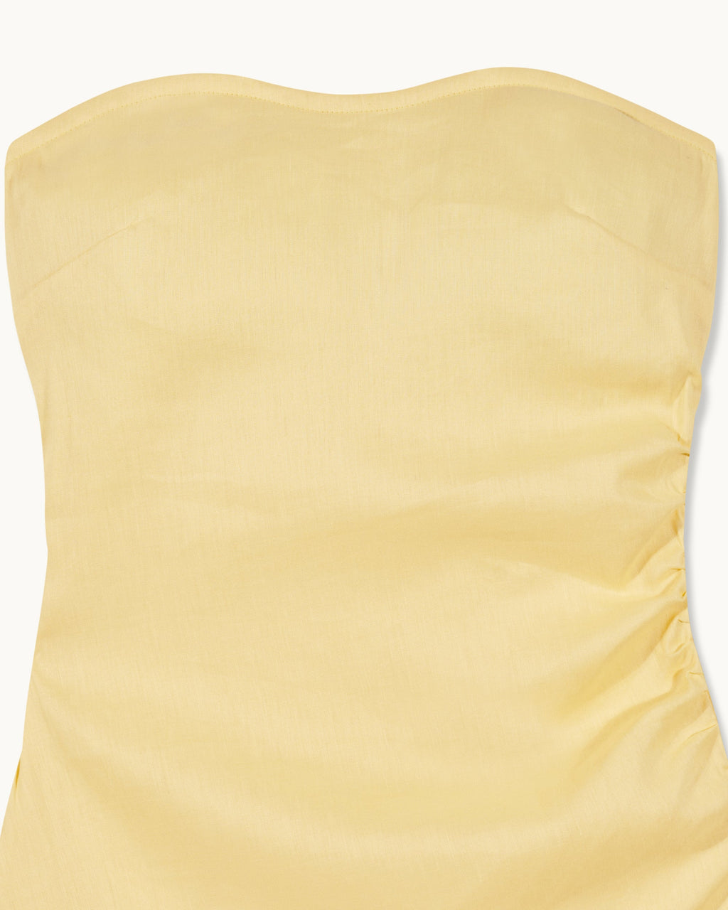 Abito Corto Bustier Nola - Sky Yellow - Donna