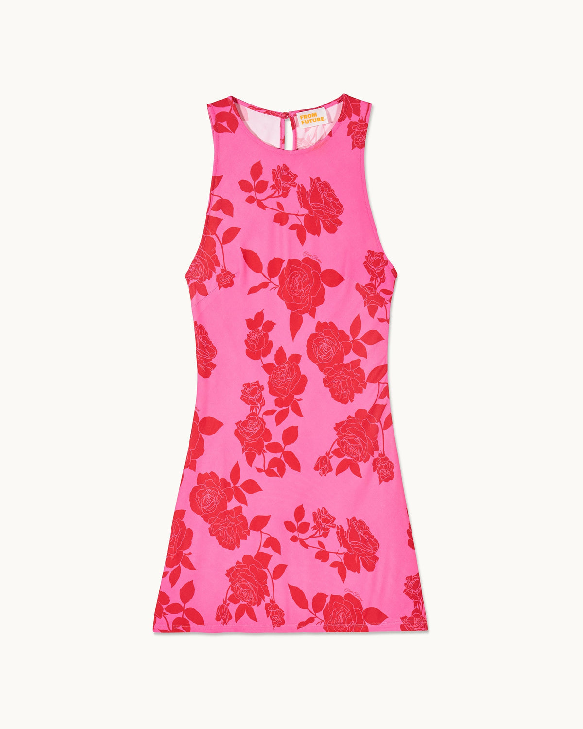 Robe Courte Manches Courtes Emmy - Spring Flowers - Femme