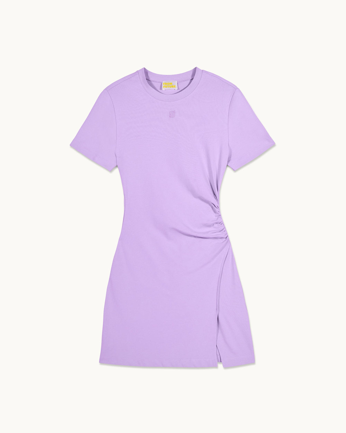 Vestido Largo de Manga Corta - Fantasy Lilac - Mujer