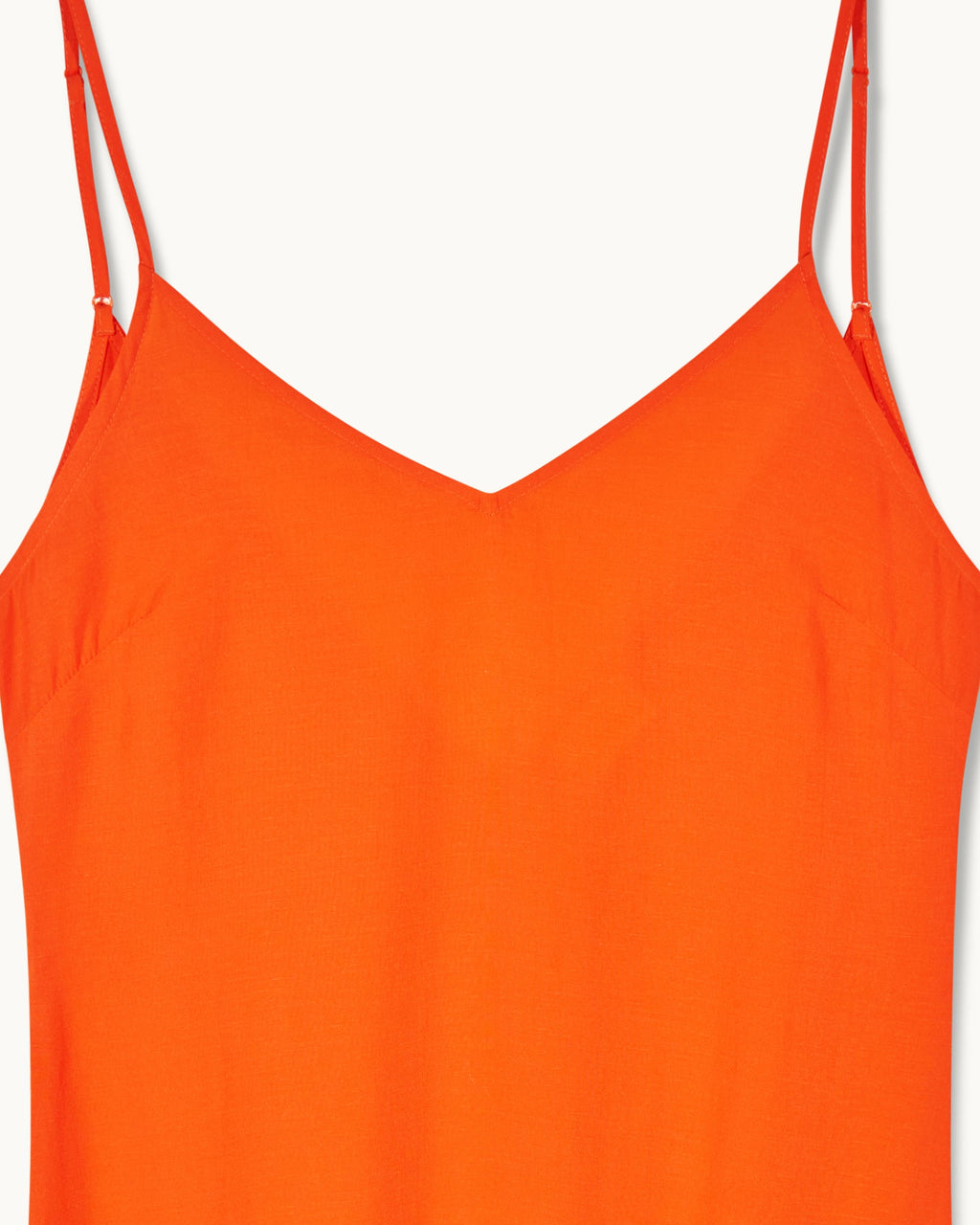 Vestido largo de tirantes Tallia - Fantasía naranja - Mujer