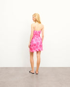 Short Strap Ellie Dress - Candy Flowers - Women