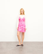 Short Strap Ellie Dress - Candy Flowers - Women