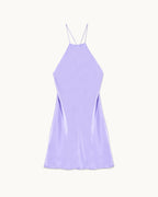 Robe Courte Bretelles Serena - Lilas - Femme
