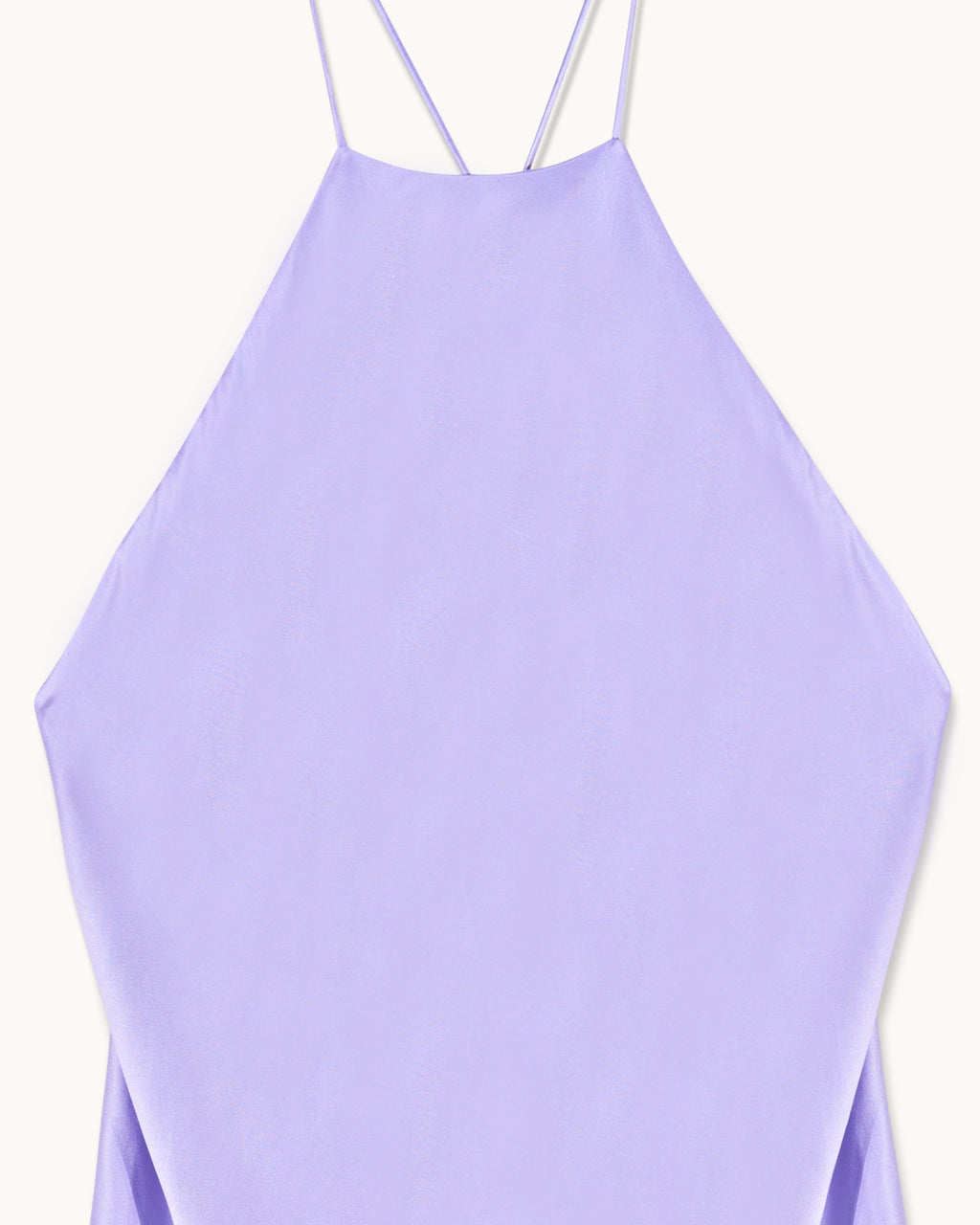 Robe Courte Bretelles Serena - Lilas - Femme