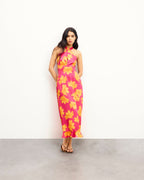 Robe Longue Dos Nu Alma - Floating Garden - Femme