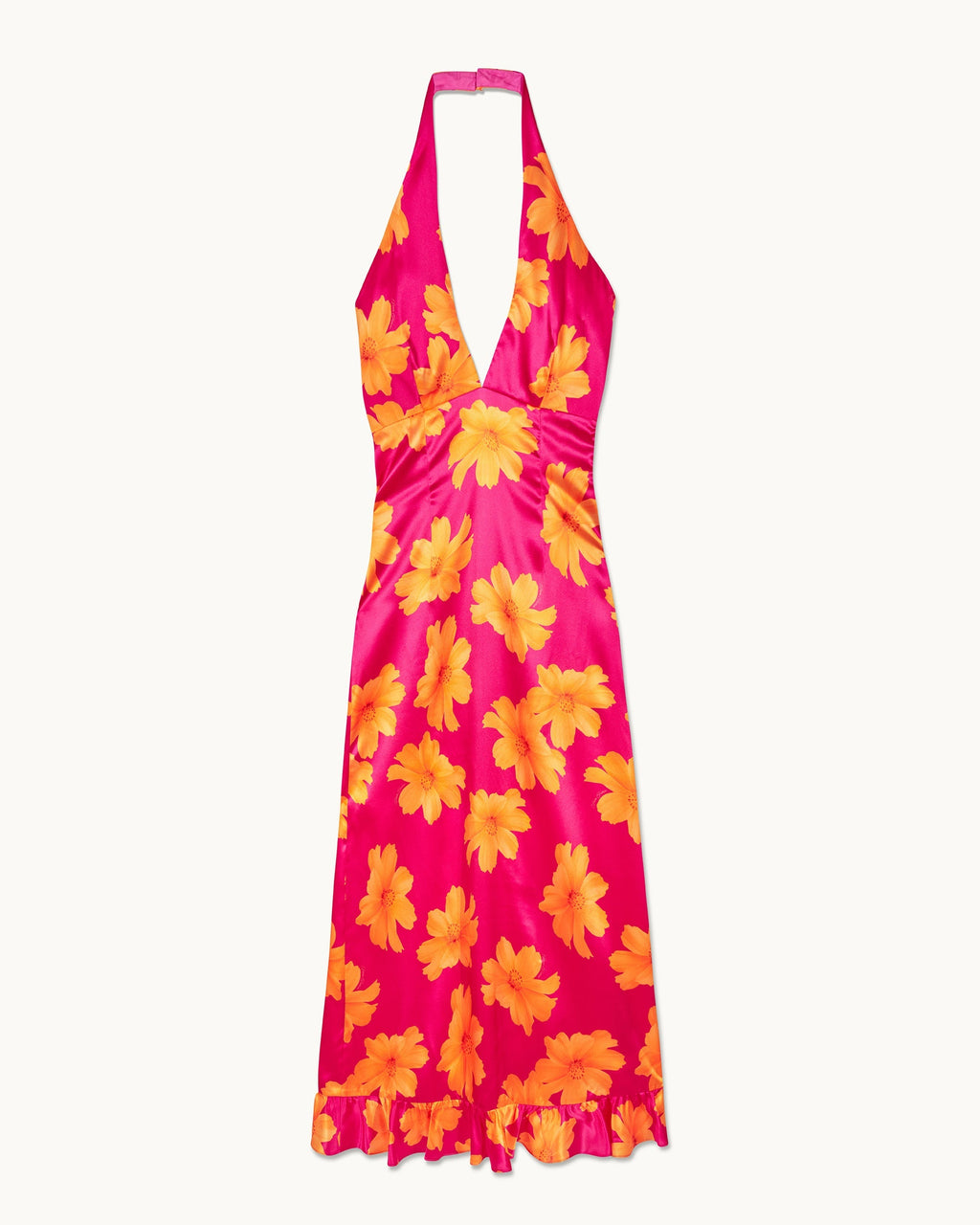 Robe Longue Dos Nu Alma - Floating Garden - Femme