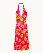 Robe Longue Dos Nu Alma - Floating Garden - Femme