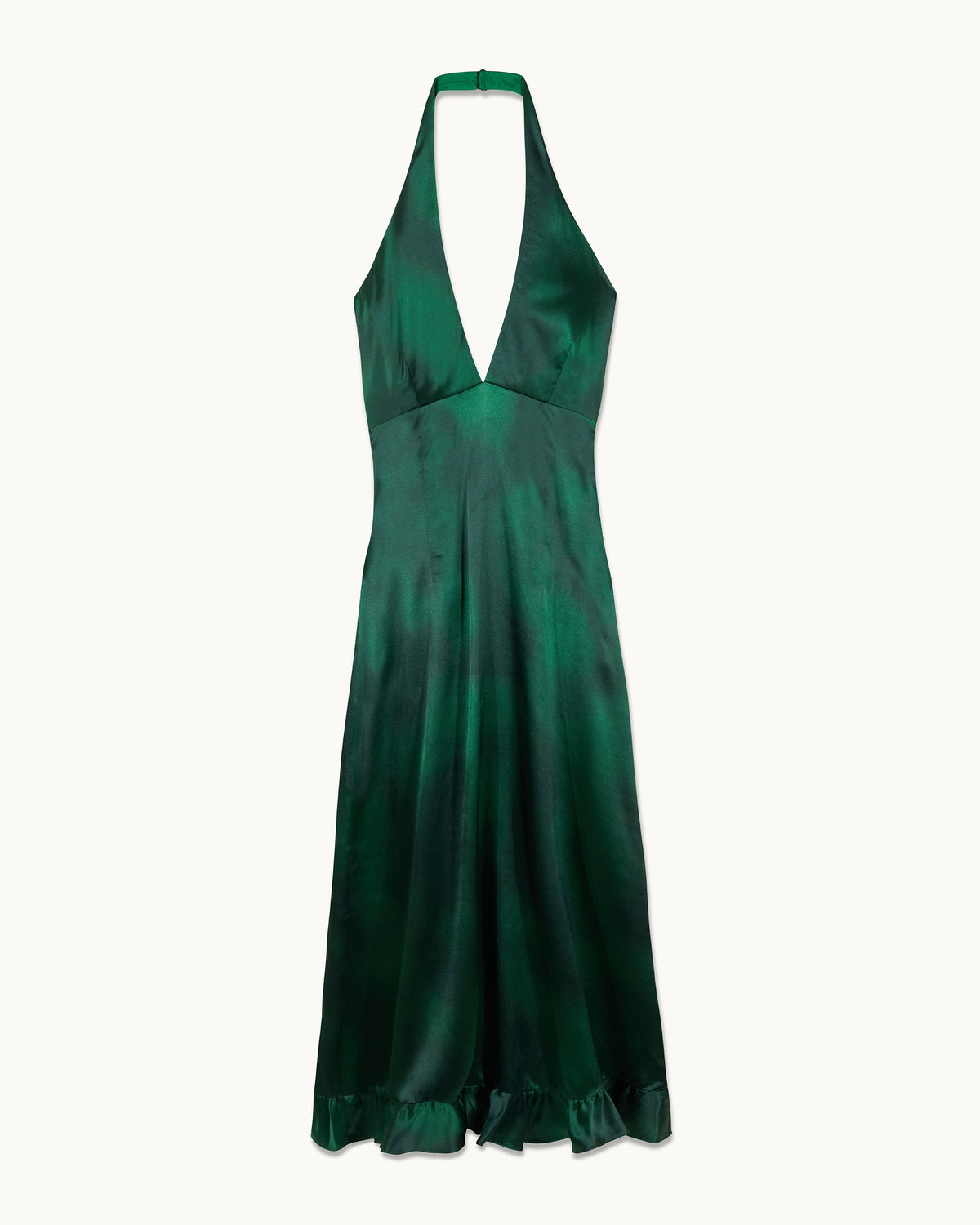 Abito Lungo Schiena Nuda Alma - Blurry Garden - Donna