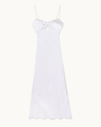 Abito Lungo con Spalline Gabriela - Ecru - Donna