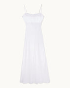 Abito Lungo con Spalline Gabriela - Ecru - Donna