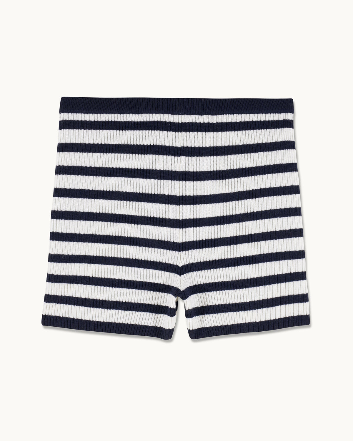Short Sailor Shorts - Ecru/Navy - Women