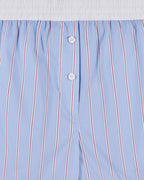 Short Corti - A Righe Blu/Rss - Donna