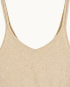 Top Brassière - Beige Chine - Femme