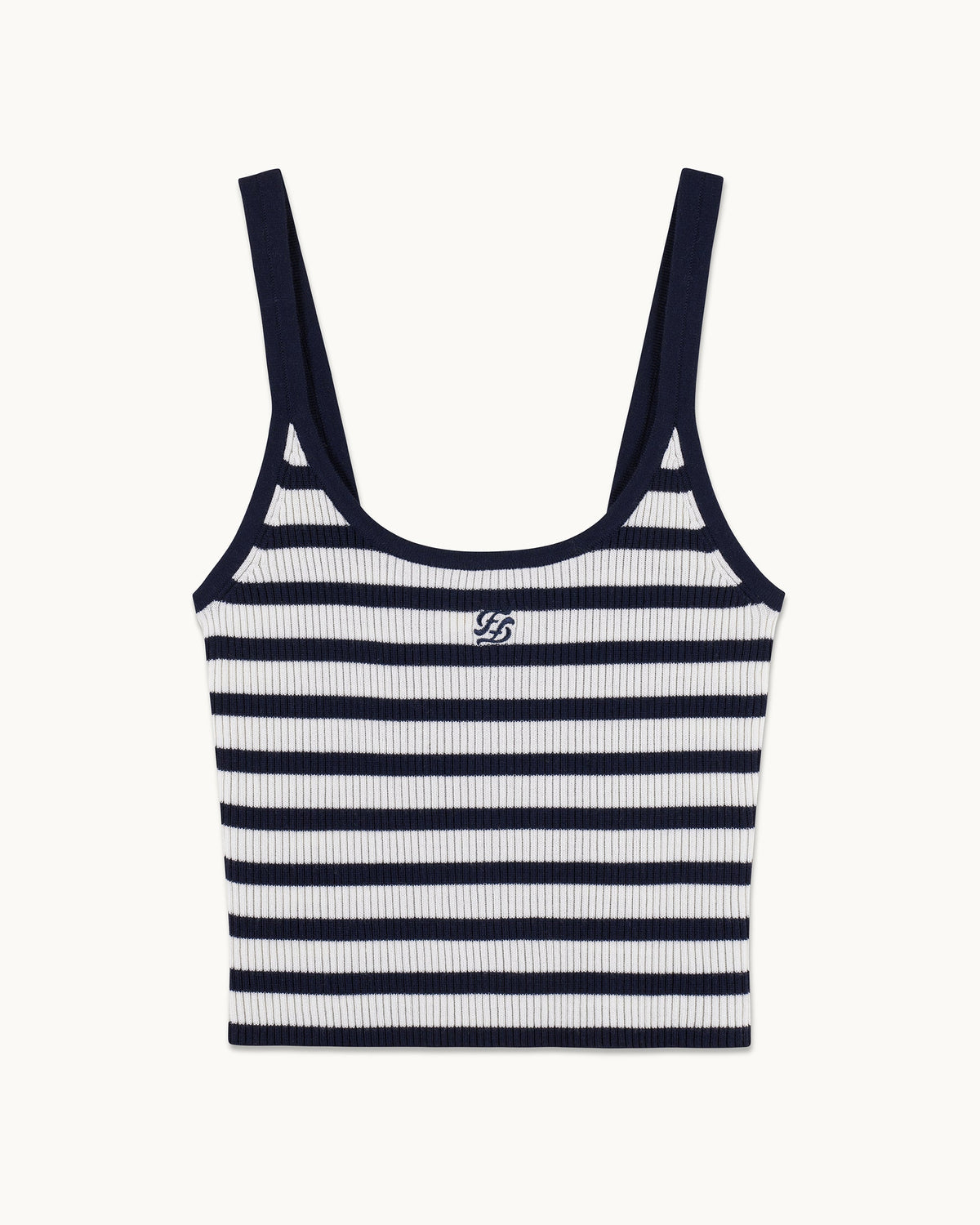 Top Débardeur Baigneur - Ecru/Navy - Femme
