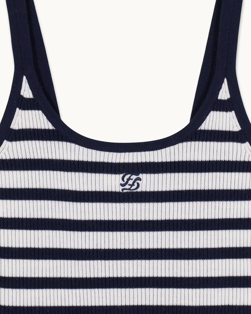 Top Débardeur Baigneur - Ecru/Navy - Femme