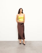 Nao Strappy Top - Sunset Yllw Jcq - Women
