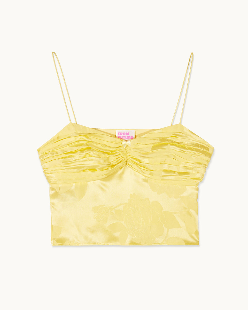 Nao Strappy Top - Sunset Yllw Jcq - Women