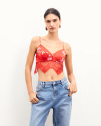 Top Spalline Levana - Ruby Room - Donna