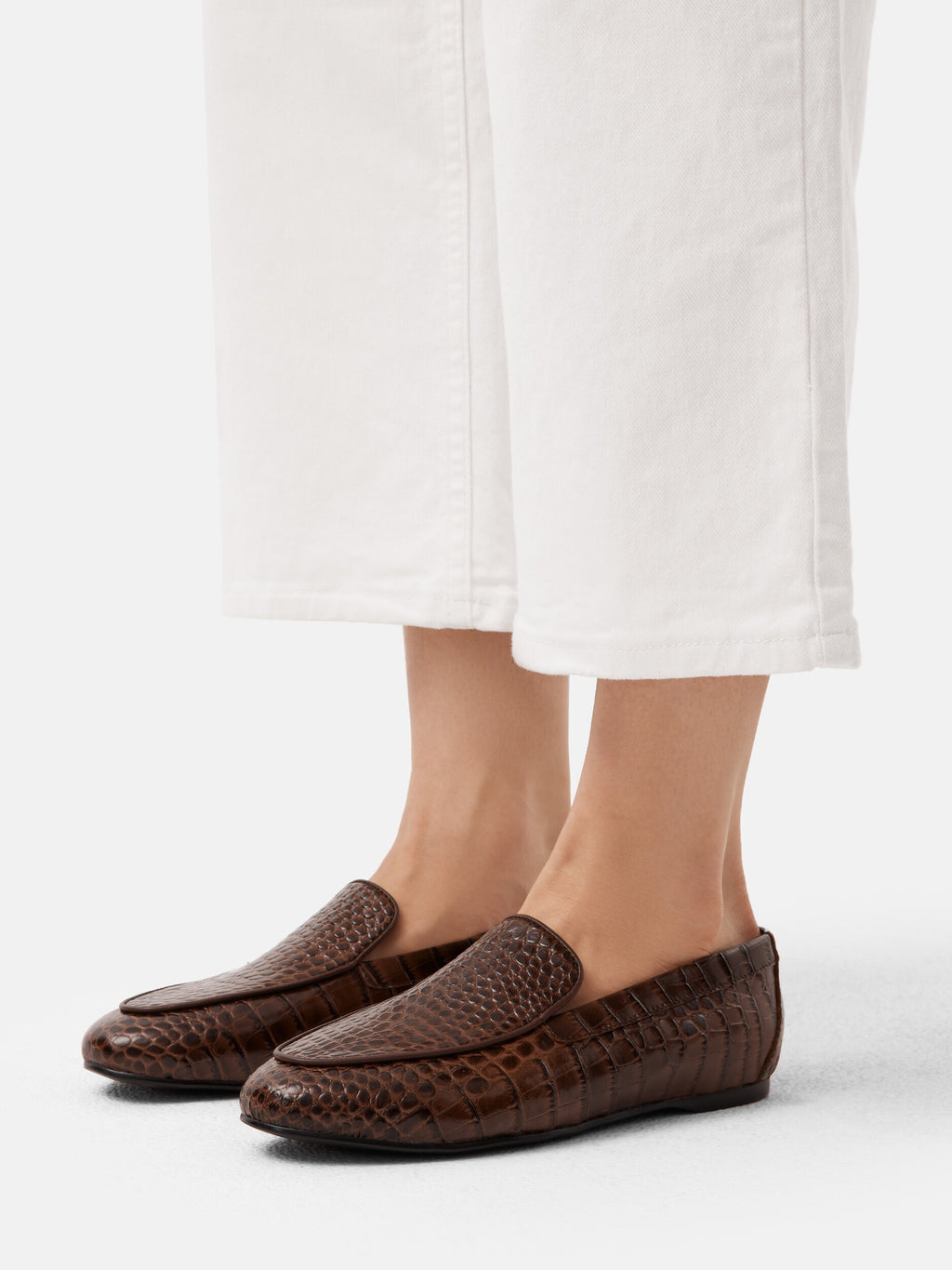 Cosmic Whisper Loafers - Brown