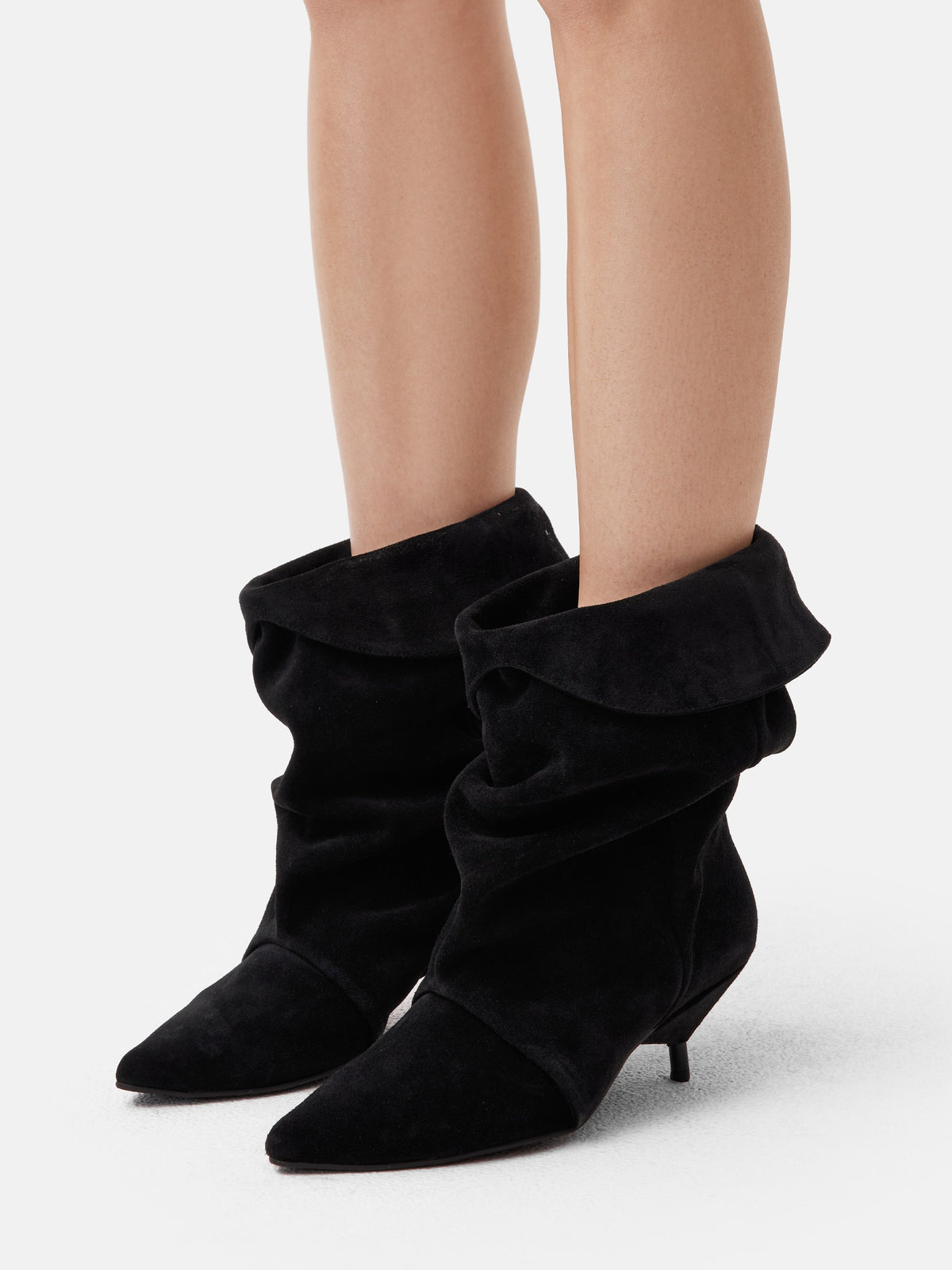 No Return Point Ankle Boots - Black