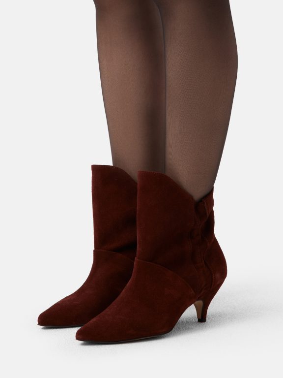 Bottines Make Me Like You - Bordeaux