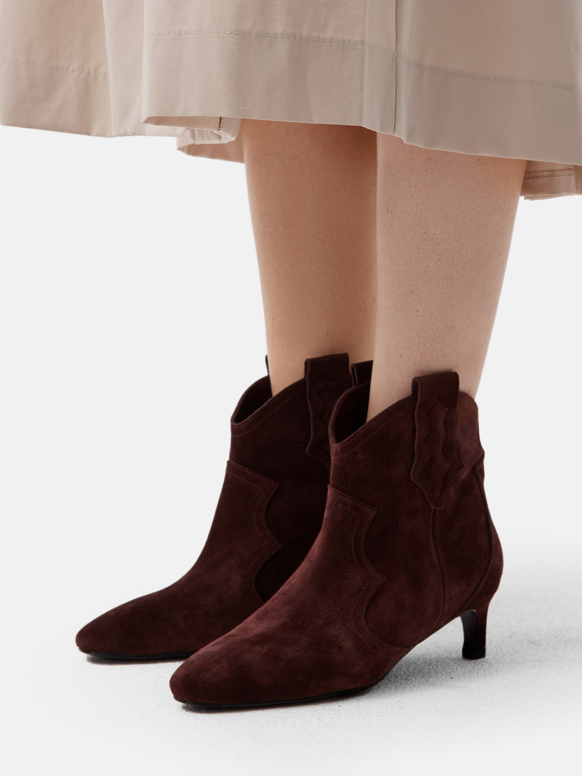 Botines Texas Wind - Burgundy