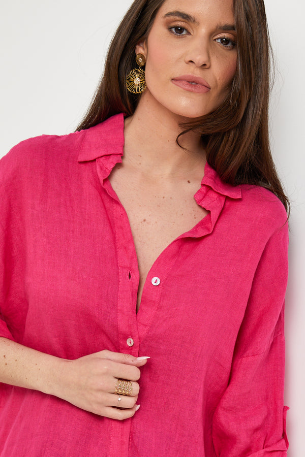 Chemise - Fushia - Femme