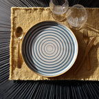 Spirale - Set med 6 desserttallrikar - 21 cm - Fajans