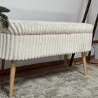 Oslo Linen - Puf - Toscano Crema