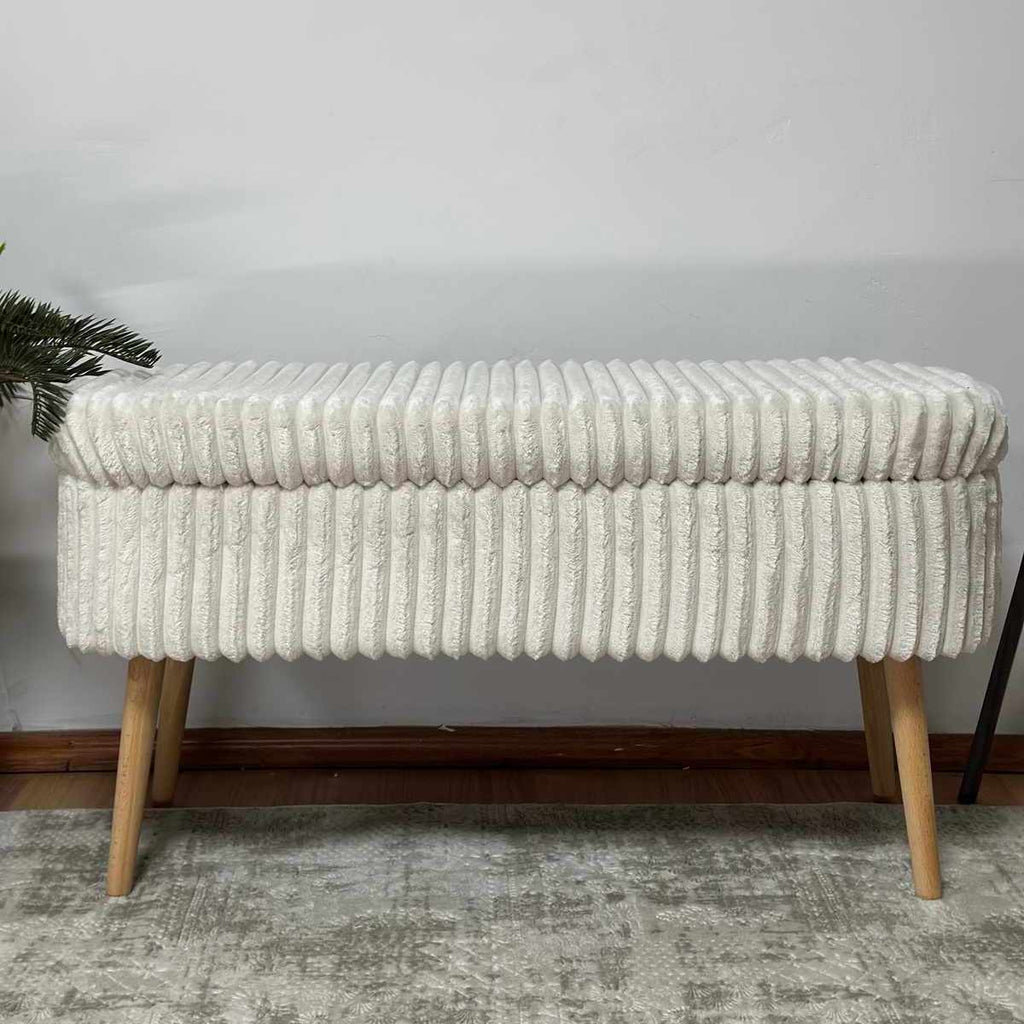 Oslo Linen - Puf - Toscano Crema